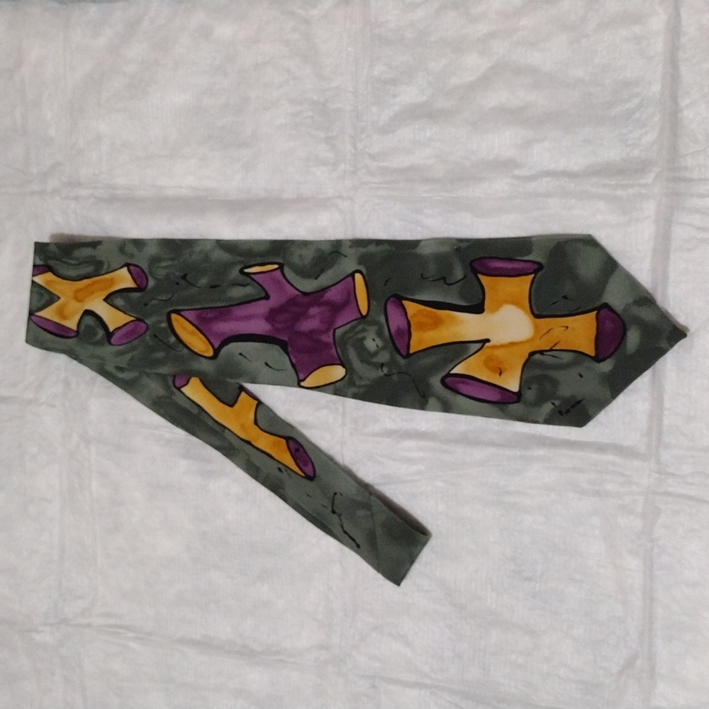REPVBBLICA Gailen Anna imported silk tie